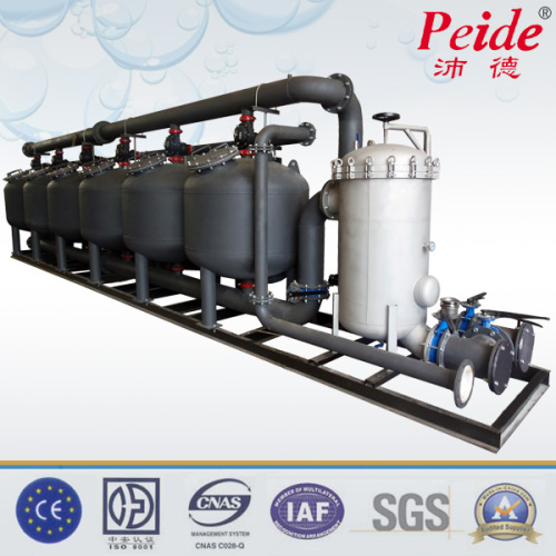 Cooling Tower Automatic Backwash Sand Filter, High Quality Cooling
