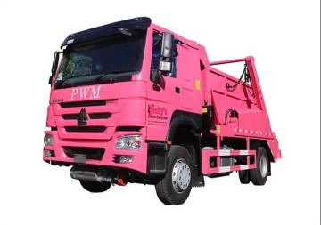 Howo da 14 tonnellate Skip Caricer Garbage Dimple Truck