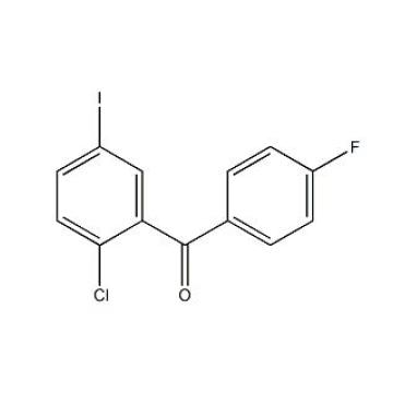 (2-クロロ-5-Iodophenyl)(4-フルオロフェニル)Methanone CAS 915095-86-2
