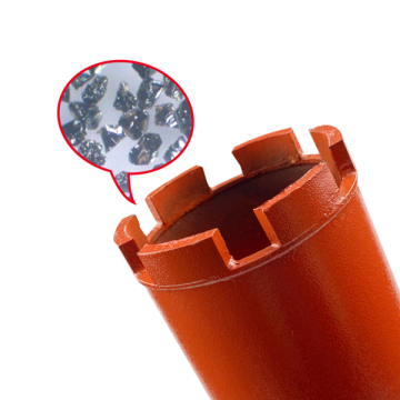 Professional Diamond Core Drill Bits for Masonry Materials: Brick Walls, Asphalt, and Concrete - Suitable for Hilti Core Drilling Equipment