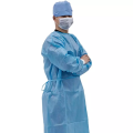 Vestido cirúrgico de SMS descartável de alta qualidade