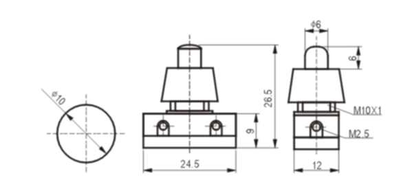 PBS-17A-1 push button