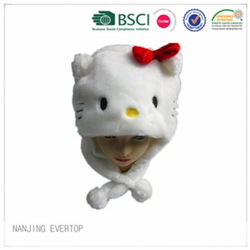 Ragazze Hello Kitty peluche inverno cappello