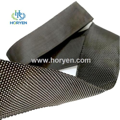 Custom abrasion resistance carbon fiber woven tape fabric