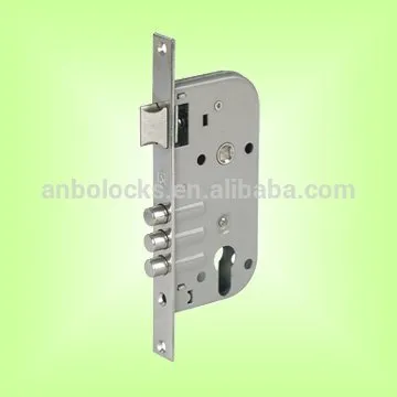 door mortice lock body with 3 rods