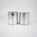 200ml round metal container paint sample cans