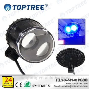 blue arrow led forklift lights safety spot 9-80v 10w