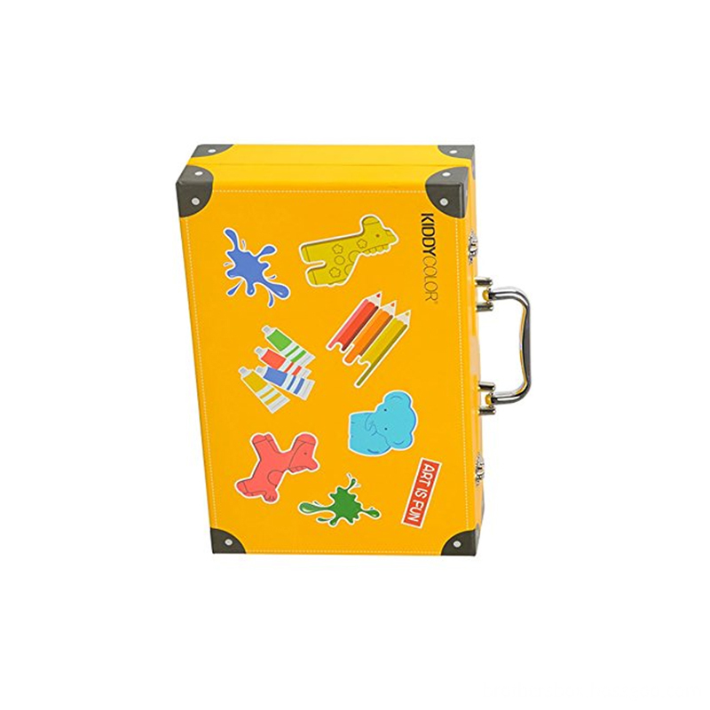 Custom Suitcase Paper Gift Box for Colored Crayons