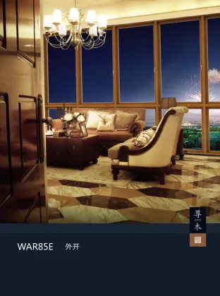 ROOMEYE aluminum cladding wood window and door timber wood glass window and door aluminium doors and windows