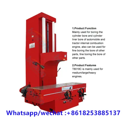 High-Precision T8018C Automotive Cylinder Boring Machine - Heavy-Duty Cylinder Boring Solution