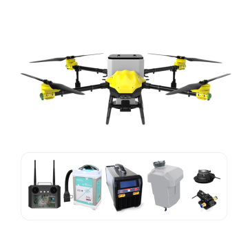 Low Price Spraying Agricultural Plant Protection Drone Platform with Quick-Remove Battery GPS Radar Plug-in Tank Dual System UAV