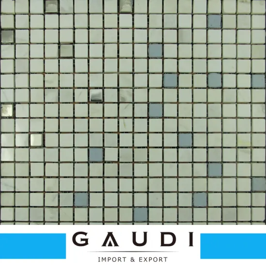 305x305mm Square factory wholesale modern kitchen decorative stone mosaics