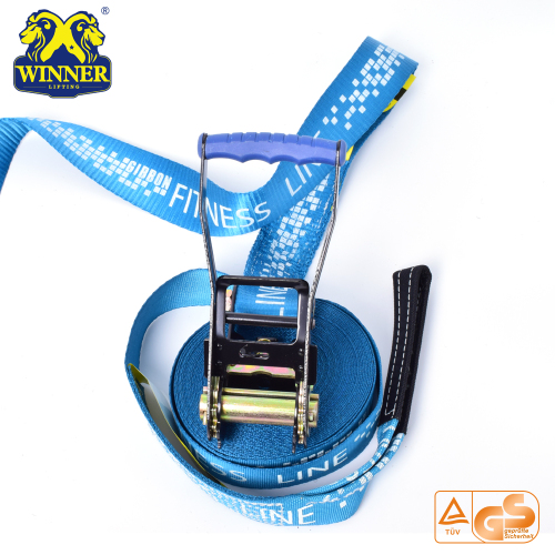 Polyester anpassad slank linje Slackline Set