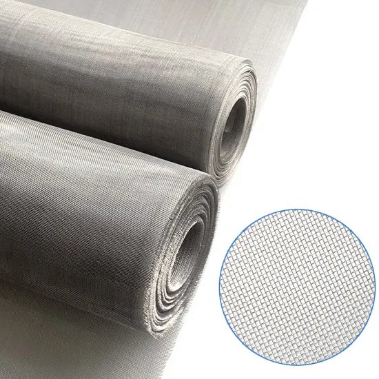 Stainless Steel Woven Mesh for Window Nets and Silk Screen Printing Frames