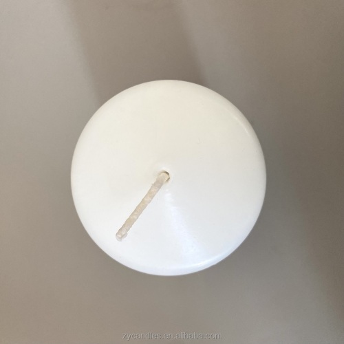 Clean Burning Smokeless Unscented Pillar Candles