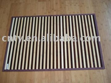 bamboo bath mat
