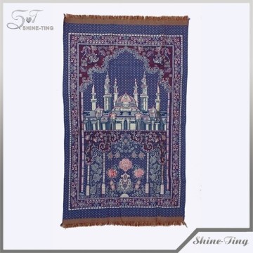 Accept small order good design polyester pocket prayer mat