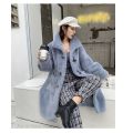 Large grain wool sheep shearling fur