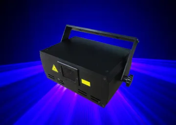 Dmx512 24 Ch 1w Blue Ilda Laser Show Light, Ilda Db25 Blue Laser Stage Light For Party