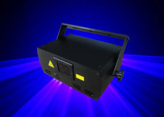 Dmx512 24 Ch 1w Blue Ilda Laser Show Light, Ilda Db25 Blue Laser Stage Light For Party