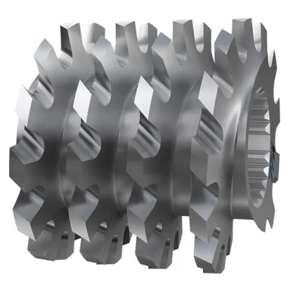 Spare parts for extruders and granulators