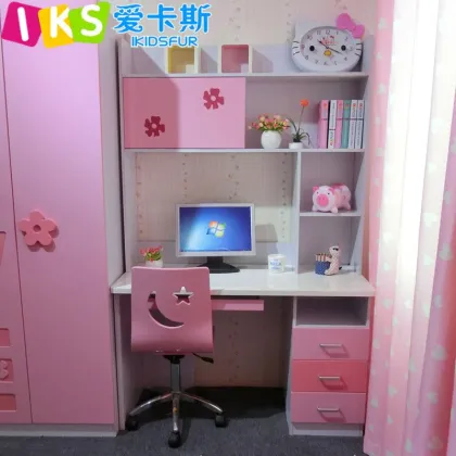 Fashion House Baby Furniture Children furniture with bed wardrobe 8105#