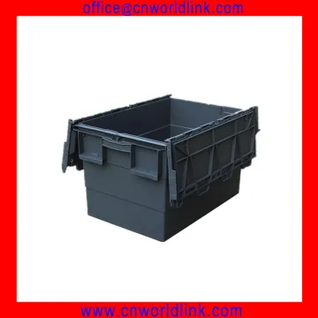 OEM 370 With 2 Lid Plastic Stackable Storage Crates