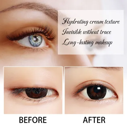 Factory Wholesale Natural Eye Cream: OEM Ladies' Double Eyelid Styling Formula for Beautiful, Double-Folded Eyes