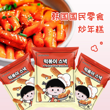 dadalolo Korean spicy fried rice cake puffed snack
