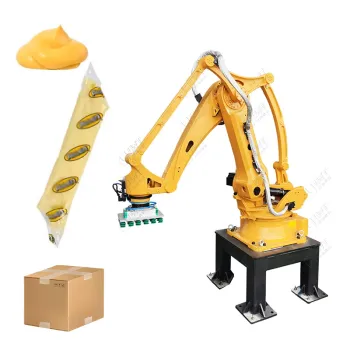 Automatic Diagonal Bag Mayonnaise Stacking and Palletizing Machine