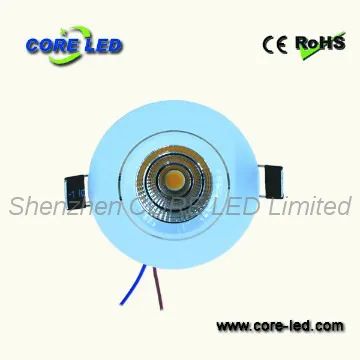 7w 120degree angle down light led