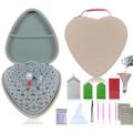 Heart-Shaped Diamond Painting Storage Bottle Storage Box