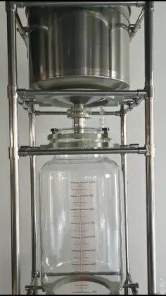 Stainless Steel Solvent Vacuum Filter Filtration Apparatus