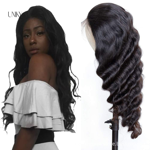 Tuneful HD Transparent Human Hair Full Lace Wigs Wholesale Cuticle Aligned Brazilian Virgin Remy Human Hair HD Lace Front Wigs