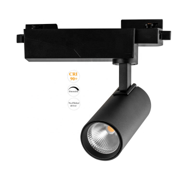 Wysokiej jakości 30W Cob Track Light 220V Waterprooflight reflektor dla oświetlenia szyny w sklepie zewnętrznym