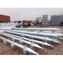 Solar Panel Support Ground Screw Pile Ground Anchor