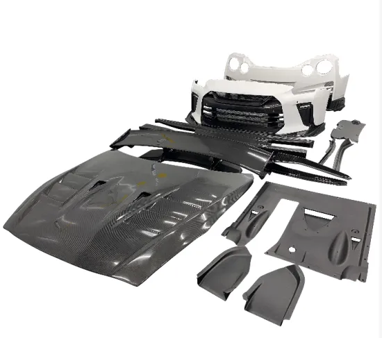 Half Carbon Fiber Body Kit for GTR 35 - Perfect Fitment
