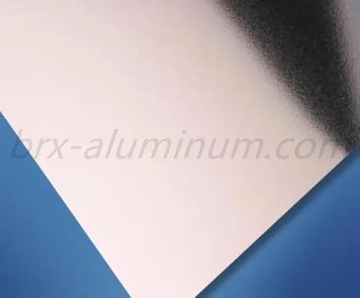 Bright Silver Sandblasted Aluminum Alloy Plate