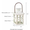 White Metal Decorative Hanging Lantern