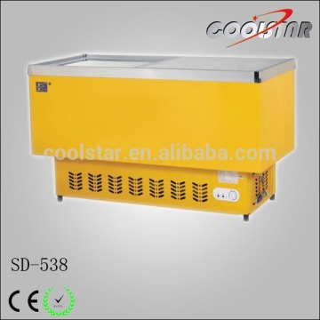 Energy saving supermarket glass door freezing merchandiser