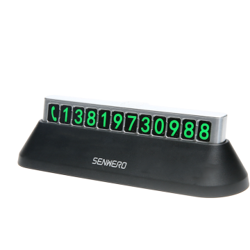 Customizable ABS Plastic Parking Plates and Cards for Vehicles: Manufacturer and OEM Solutions