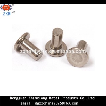 hot sale! high quality! solid rivet flat head