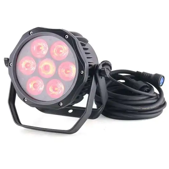 Rigeba Outdoor Waterproof 7LED 10W Mini LED Wash Par Light for Park