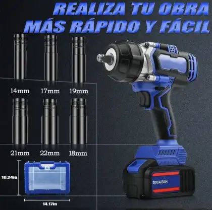 Rechargeable Lithium Battery Electric Impact Wrench
