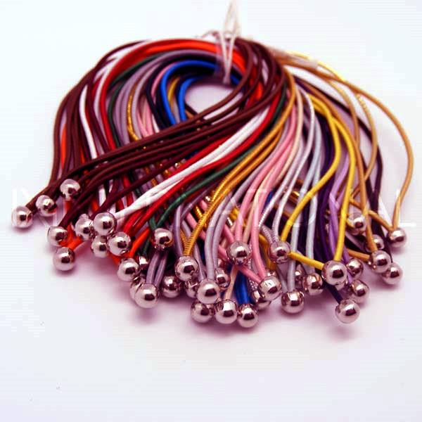 color elastic cord with ends 