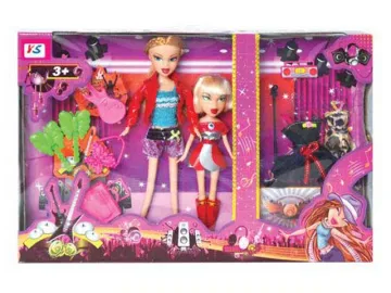 11.5" + 9" DOLL SET