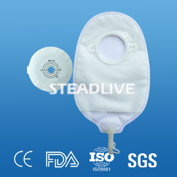 Two system transparent perfect disposable urostomy bag