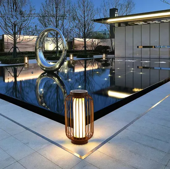 LED Bird Cage Wrought Iron Outdoor Lamp: Enhancing Your Villa, Landscape, and Residential Area with Stylish Solar Garden Lighting