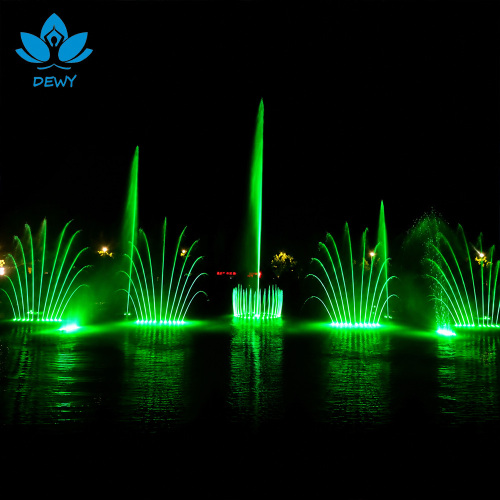 Fuente de agua musical danzante
