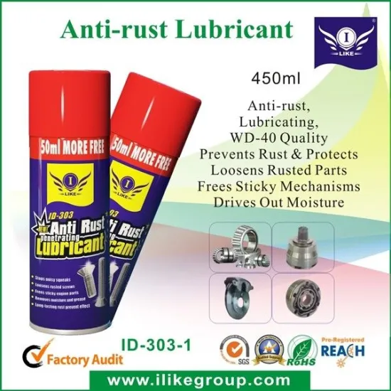 Car Cleaning Chemicals , Anti-rust Lubricant For Pulleys , Chains